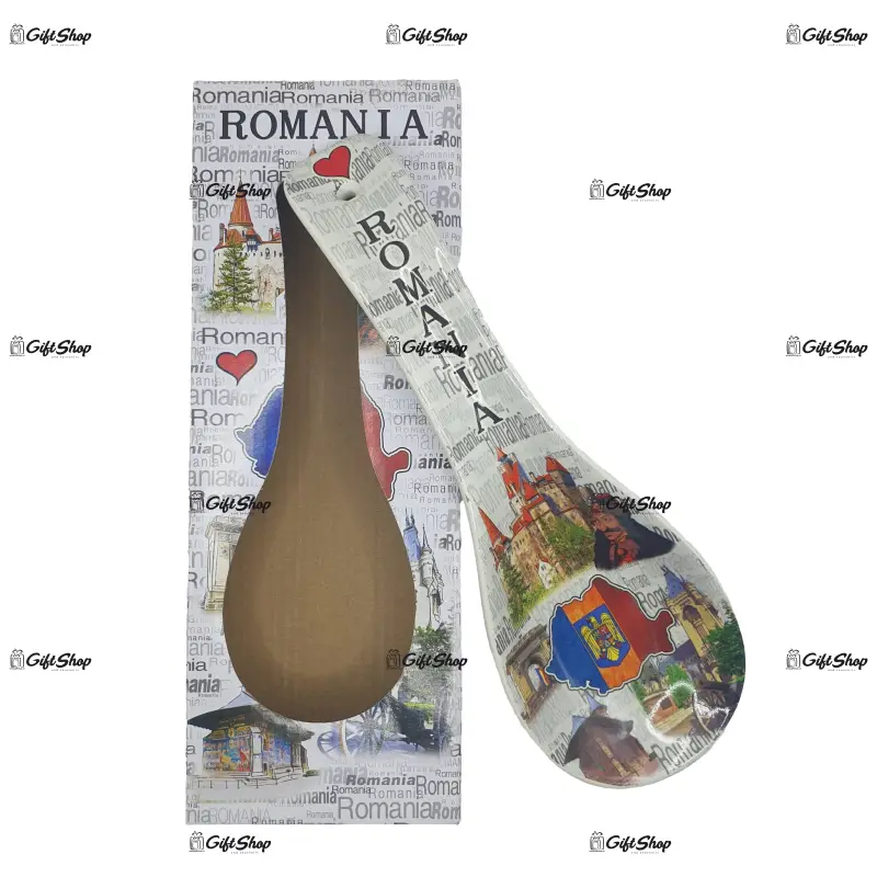 Suport lingura din ceramica castelul bran, romania